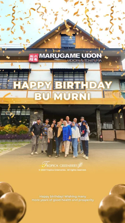 Happy Birthday Bu Murni